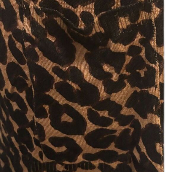 Terra & Sky Women's Plus Leopard Print Open-Front Cardigan, Size 0x-NWT - Picture 10 of 14